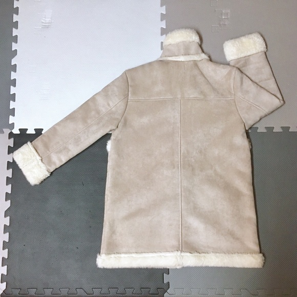 Faux sheared sheep skin coat - Picture 3 of 6